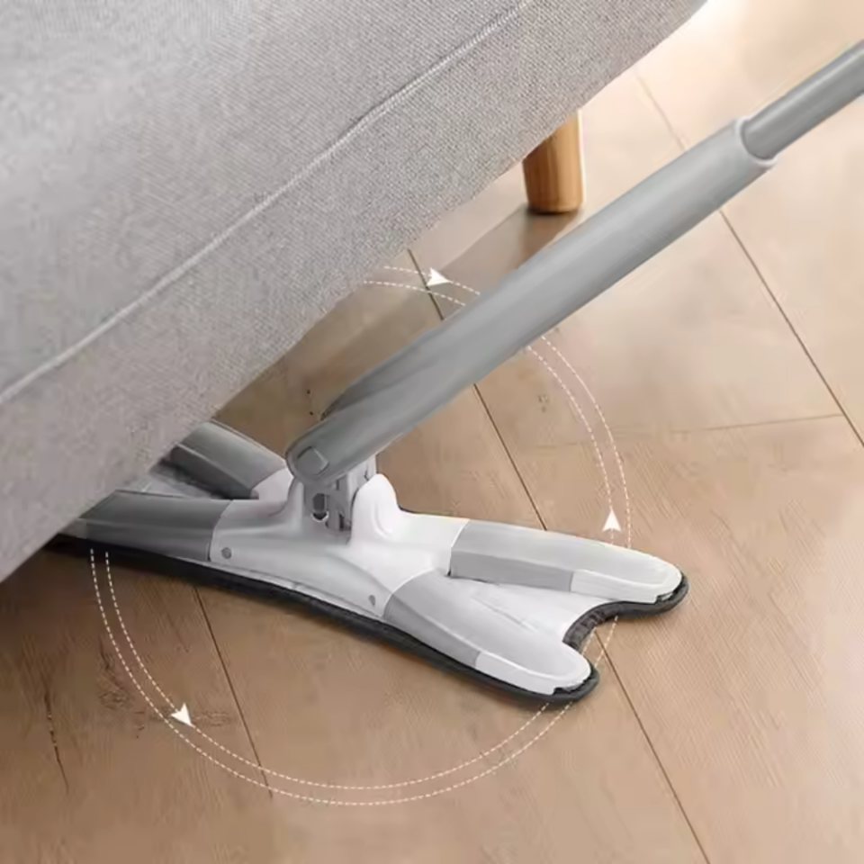 360 Derece Dönebilen Kendinden Sıkmalı X Mop