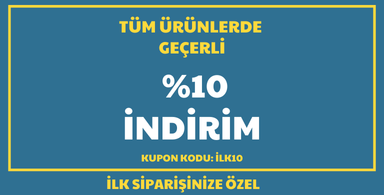 Tüm Ürünlerde Geçerli İndirim